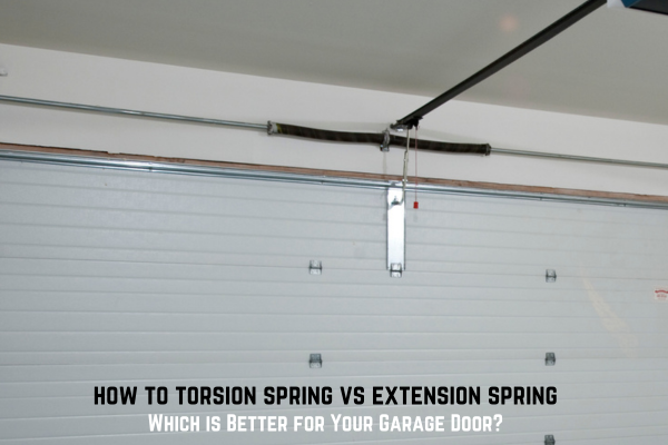 Torsion Spring vs Extension Spring | Which is Better for Your Garage Door? image Torsion Spring vs Extension Spring Which One is Better Torsion Spring vs Extension Spring | Which is Better for Your Garage Door?